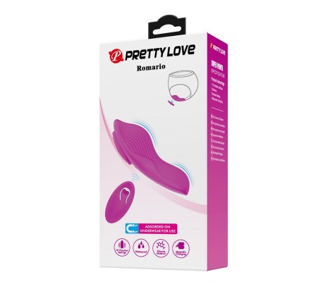 Romario Vibrador para Braguita Control Remoto