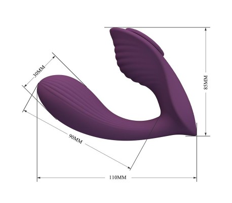 Franz Vibrador con Estimulador de Braguita y APP