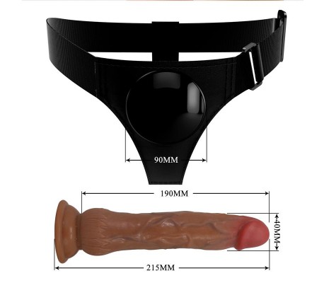 Kyton Arnés con Dildo Función Squirting