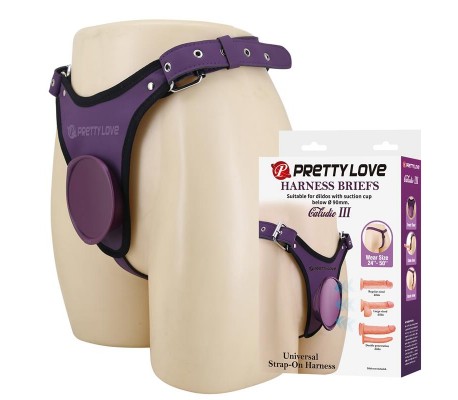 Caludio III Arnés Universal Púrpura