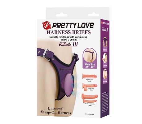 Caludio III Arnés Universal Púrpura