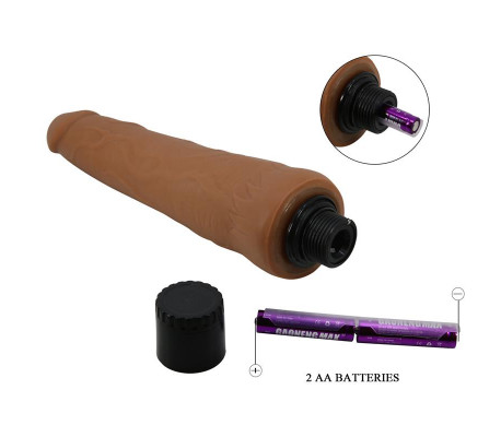 Dildo Sliding Skin Alfredo 9,8