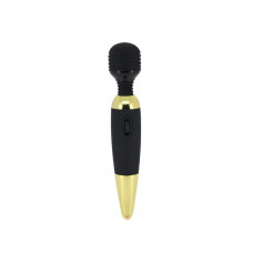 Pretty Love Masajeador Power Wand Negro y Dorado