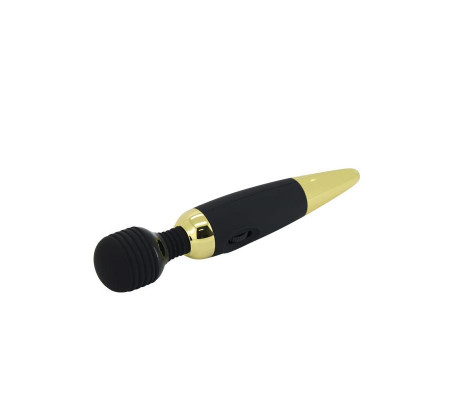 Pretty Love Masajeador Power Wand Negro y Dorado