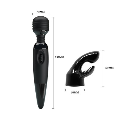 Pretty Love Masajeador Sensual Massager Negro