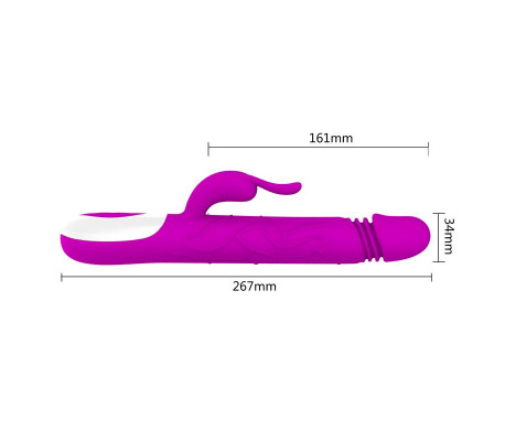 Vibrador con Bolas Rolling y Movimiento Up and Down Adrian