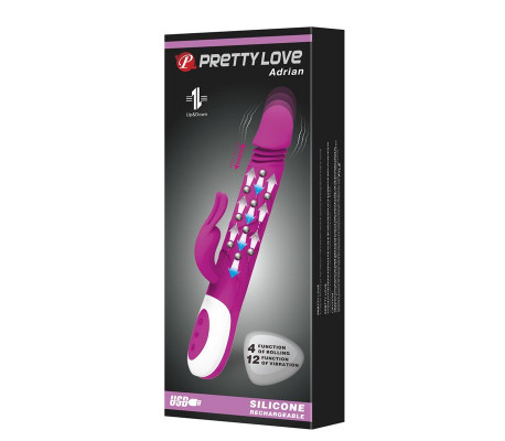 Vibrador con Bolas Rolling y Movimiento Up and Down Adrian
