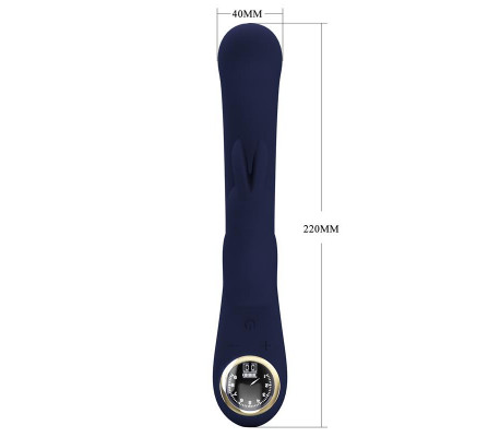 Lamar Vibrador Punto-G Azul Oscuro