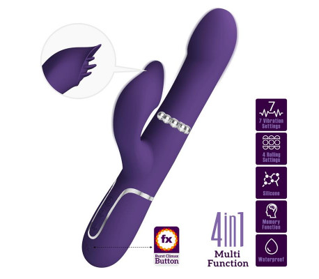 Zalin Rolling Vibrador con Bolas Rotatorias USB