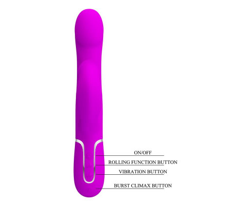 Falin Rolling Vibrador con Bolas Rotatorias USB
