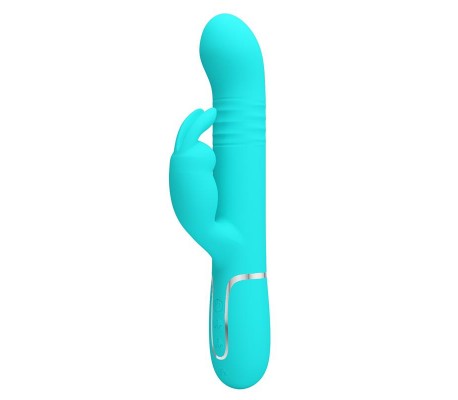 Coale Vibrador con Bolas Rotatorias y Up and Down USB