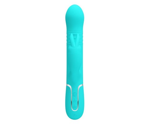 Coale Vibrador con Bolas Rotatorias y Up and Down USB