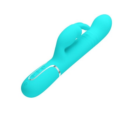 Coale Vibrador con Bolas Rotatorias y Up and Down USB