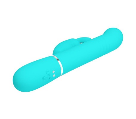Coale Vibrador con Bolas Rotatorias y Up and Down USB