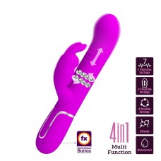 Coale Vibrador con Bolas Rotatorias y Up and Down USB