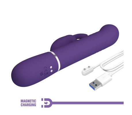 Coale Vibrador con Thursting y Bolas Rotatorias