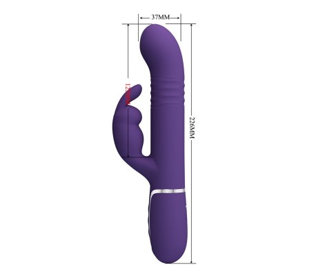 Coale Vibrador con Thursting y Bolas Rotatorias
