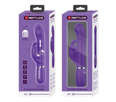 Coale Vibrador con Thursting y Bolas Rotatorias