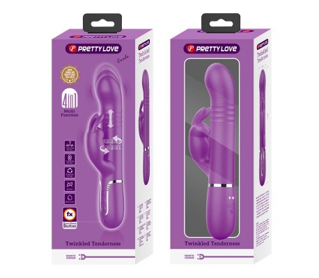 Coale Vibrador con Bolas Rotatorias y Up and Down