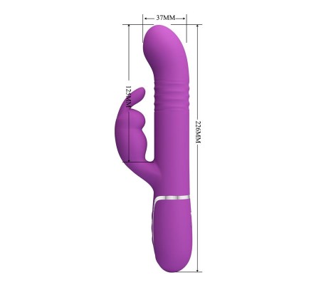 Coale Vibrador con Bolas Rotatorias y Up and Down