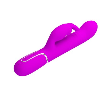 Coale Vibrador con Bolas Rotatorias y Up and Down USB
