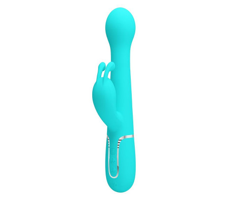 Vibrador con Thrusting y Bolas Rotatorias Dejon Azul