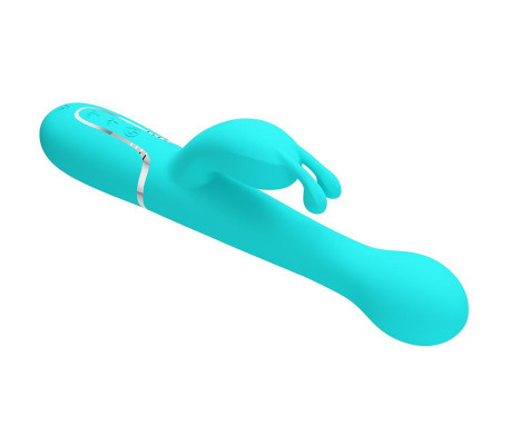 Vibrador con Thrusting y Bolas Rotatorias Dejon Azul