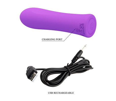 Alfreda Vibrador Púrpura