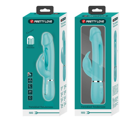Vibrador con Lengua Kampas Verde