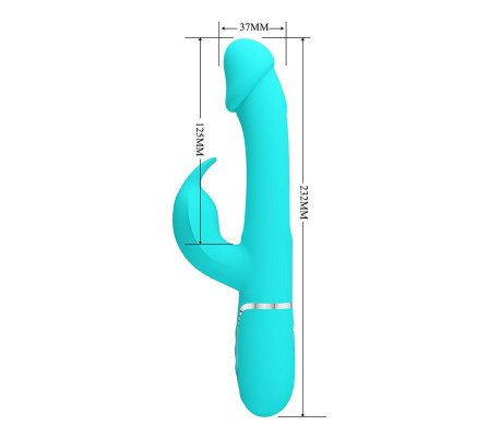 Vibrador con Lengua Kampas Verde