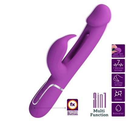 Kampas Vibrador con Lengua Lila