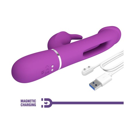 Kampas Vibrador con Lengua Lila