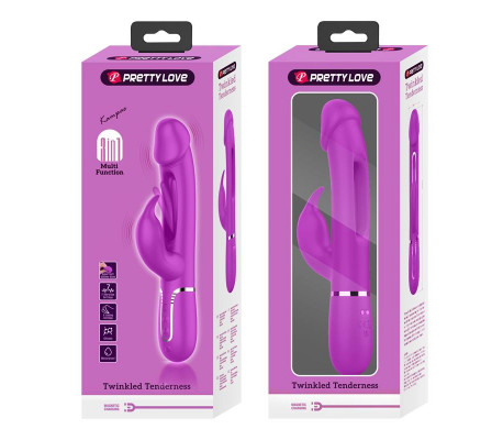 Vibrador con Lengua Kampas Rosa