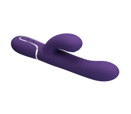 Mariana Vibrador 4 en 1 Silicona Morado