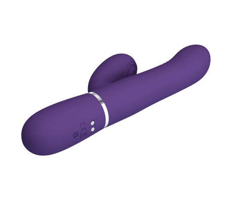 Mariana Vibrador 4 en 1 Silicona Morado