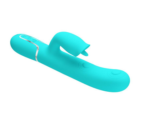 Gigi Vibrador con Licking y Thumping Turquesa