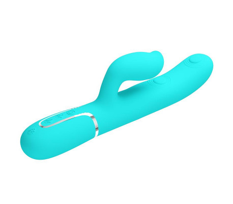 Gigi Vibrador con Licking y Thumping Turquesa