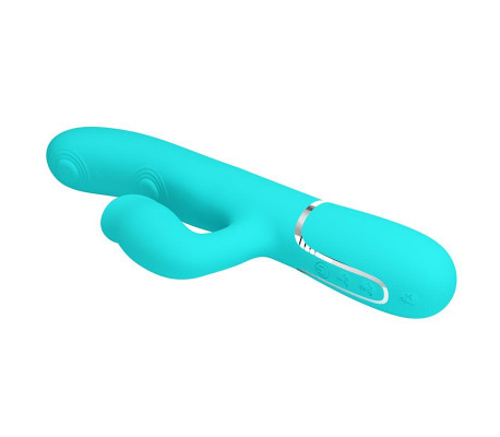 Gigi Vibrador con Licking y Thumping Turquesa