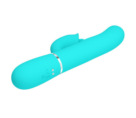 Gigi Vibrador con Licking y Thumping Turquesa