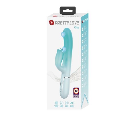 Gigi Vibrador con Thumping y Licking