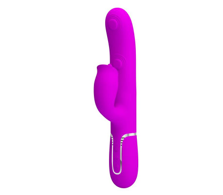 Gigi Vibrador con Licking y Thumping Fucsia