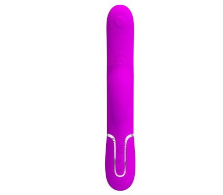 Gigi Vibrador con Licking y Thumping Fucsia