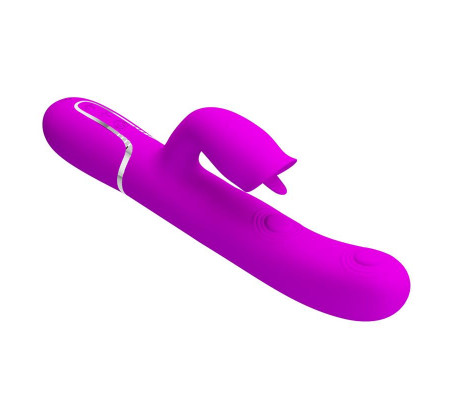 Gigi Vibrador con Licking y Thumping Fucsia