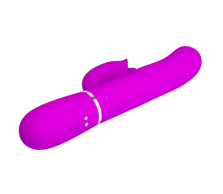 Gigi Vibrador con Licking y Thumping Fucsia