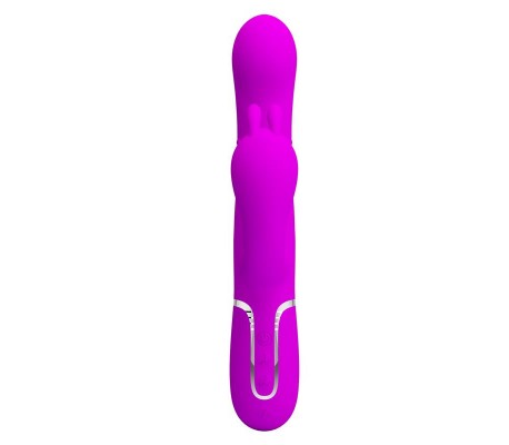 Cammy 4 in 1 Vibrador con Bolas Rotadoras y Cadena Anal