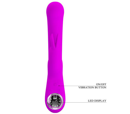 Skylar Conejito Vibrador y Thumping Fucsia