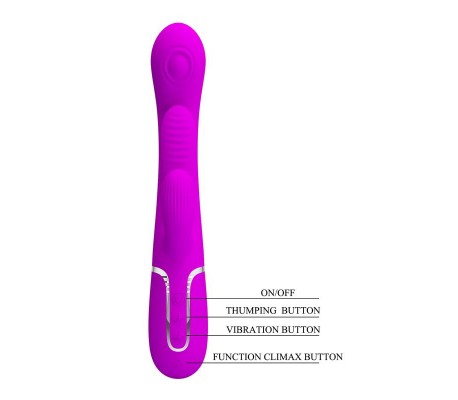 Shania Vibrador con Lengua y Thumping