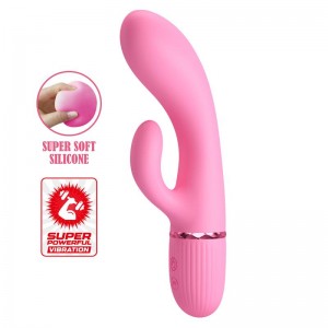 Marski Vibrador con Rabbit Punto G Rosa