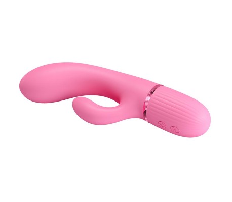 Marski Vibrador con Rabbit Punto G Rosa