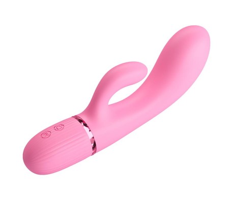 Marski Vibrador con Rabbit Punto G Rosa